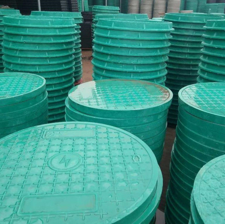Ingeniería Civil Capa de alcantarilla de fibra de vidrio Alta resistencia a la corrosión,Capa de alcantarilla circular