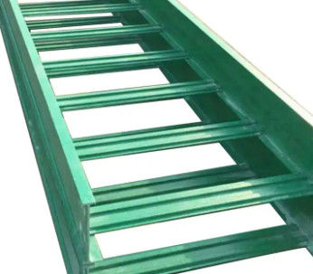 Tipo sólido verde cable Tray Non Combustible High Flexibility de la escalera de FRP