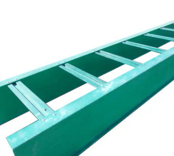 Tipo sólido verde cable Tray Non Combustible High Flexibility de la escalera de FRP