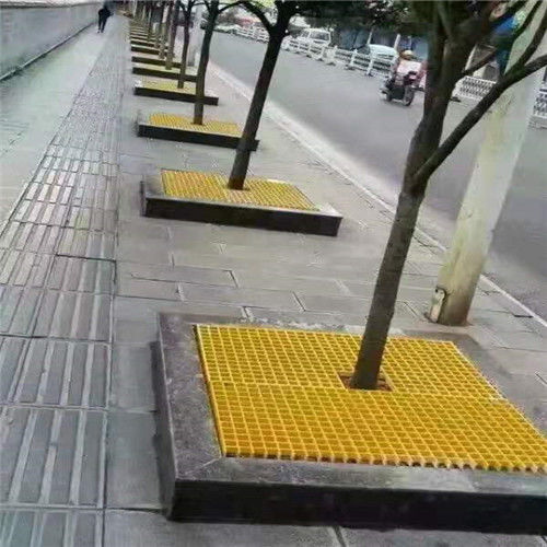 Productos pultrudados de FRP OEM con excelente resistencia a la abrasión, cuadrícula de lecho de flores