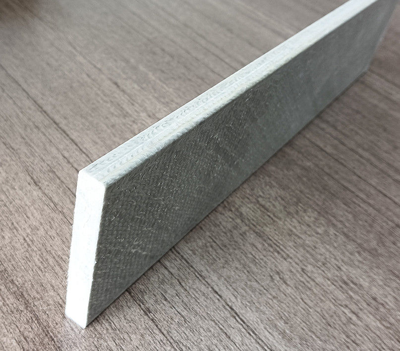 Construcción de fibra de vidrio gris antideslizante Frp barra plana Frp tiras FRP barra rectangular pultrudada