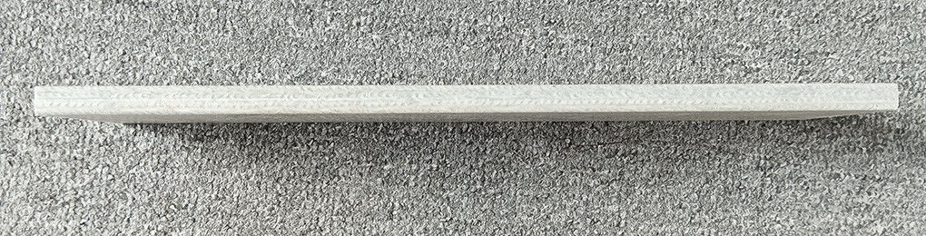 Construcción de fibra de vidrio gris antideslizante Frp barra plana Frp tiras FRP barra rectangular pultrudada