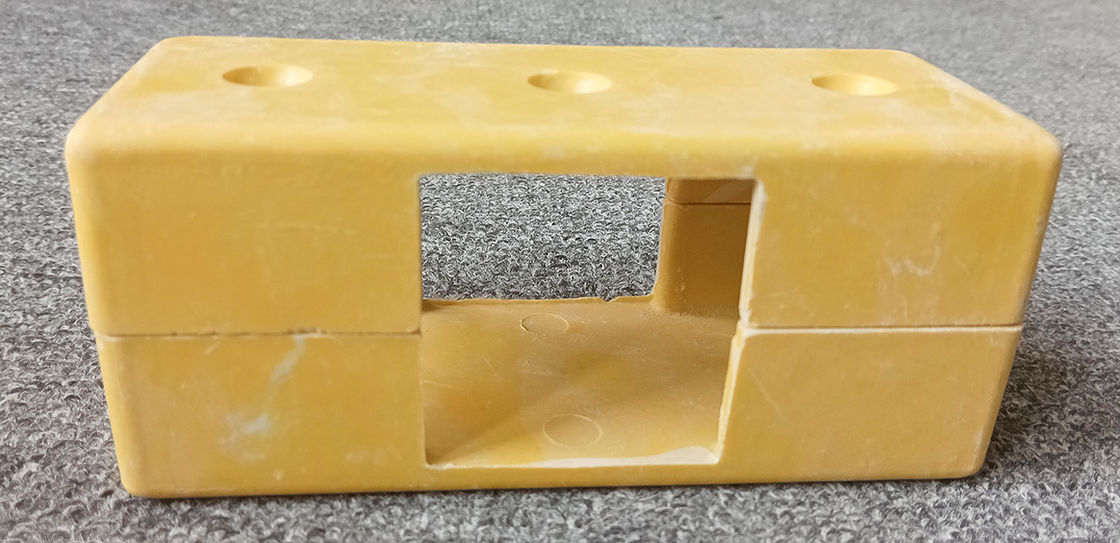 Conector de tubos cuadrados de FRP de 50 mm Accesorios moldeados SMC para uso en la construcción