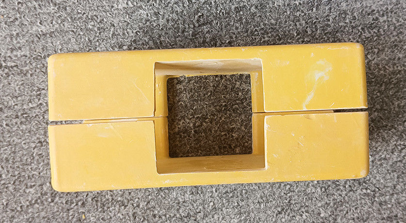 Conector de tubos cuadrados de FRP de 50 mm Accesorios moldeados SMC para uso en la construcción