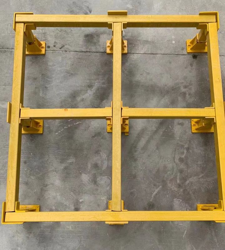 Tubos pultrudados personalizados para la estructura para la construcción de edificios o proyectos de carreteras y estantería de mercancías