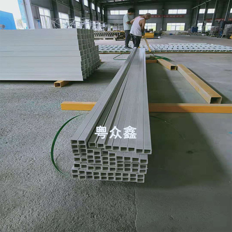 Tubos pultrudados personalizados para la estructura para la construcción de edificios o proyectos de carreteras y estantería de mercancías