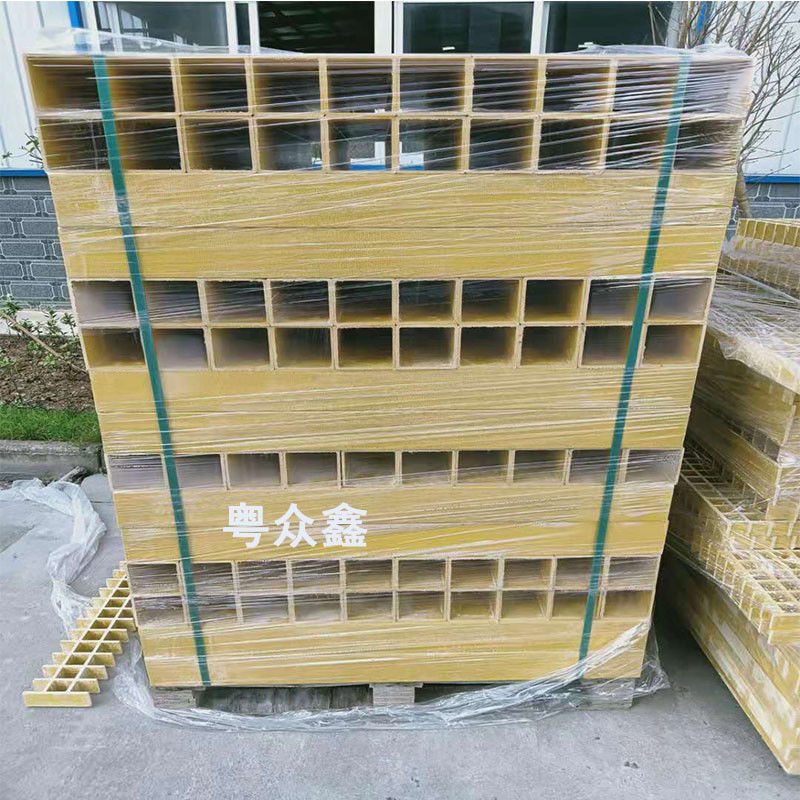 Tubos pultrudados personalizados para la estructura para la construcción de edificios o proyectos de carreteras y estantería de mercancías